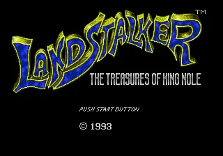 Landstalker 16bit MD لعبة بطاقة ل 16 بت سيجا ميغادريف نشأة لوحات المفاتيح