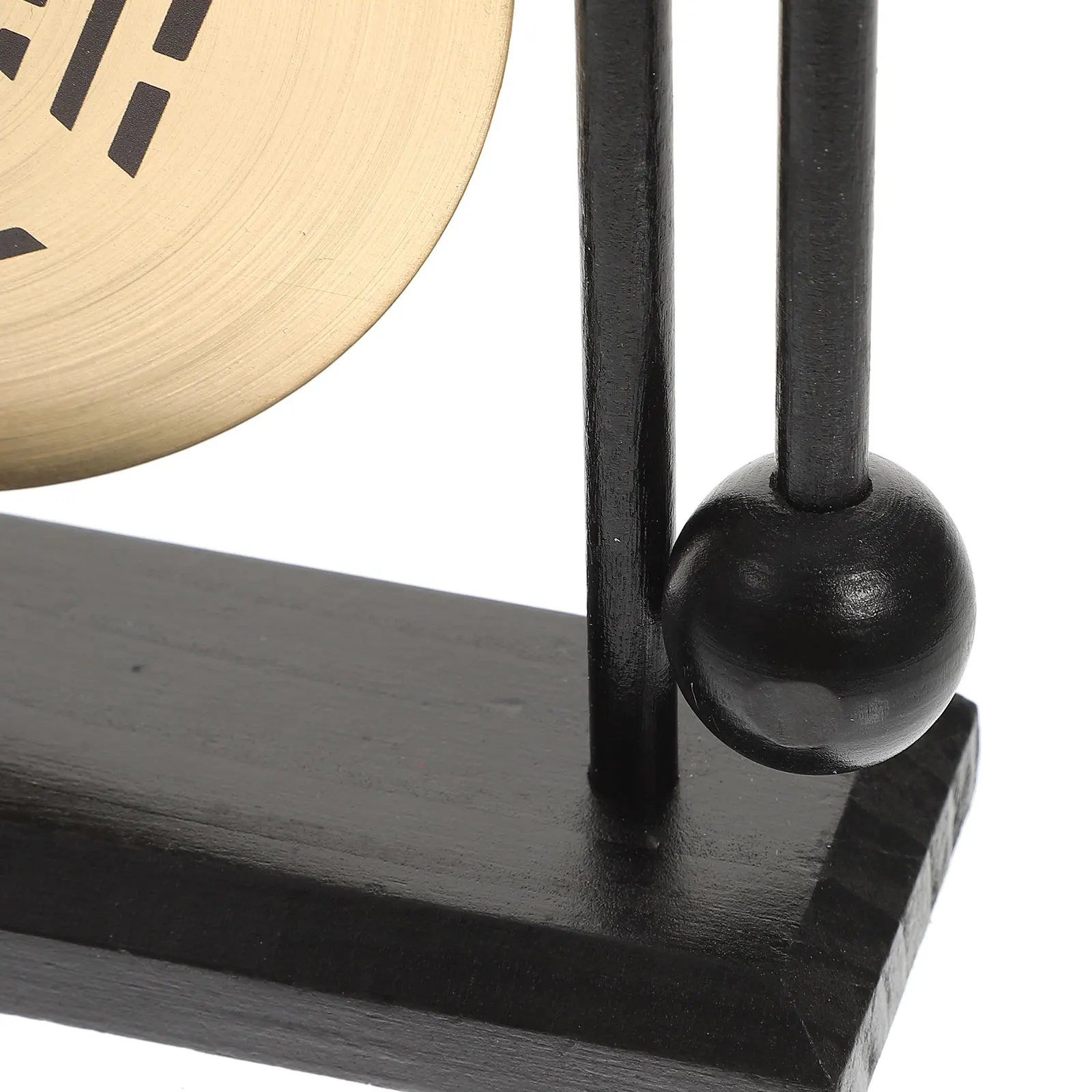 

Alloy Gong Decor Desktop Adornment Craft Chic Gongs Home Decor nament Traditional Chinese Culture Metal Mini Model