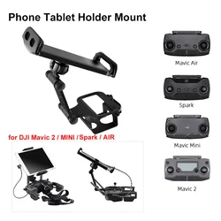 Phone Tablet Holder Mount for DJI Mavic 2 PRO/MINI/Spark/AIR Front View Bracket with Lanyard Remote Control Portable Accessories