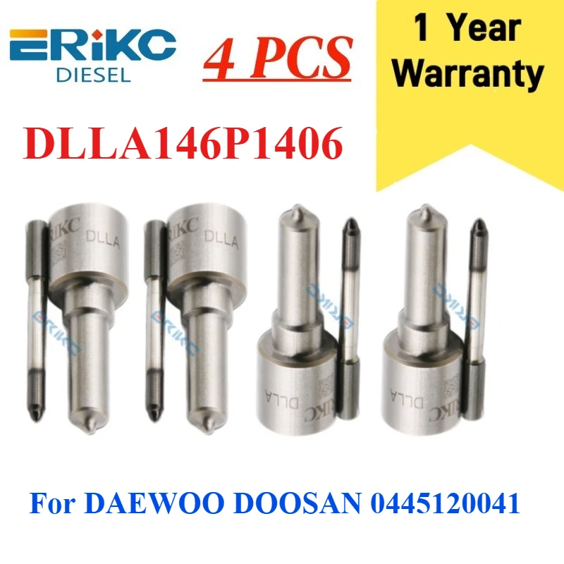 

65.10401-7002C DLLA146P1406 Форсунка DLLA 146 P 1406 Форсунка для впрыска топлива 0433171872 для DAEWOO DOOSAN 0445120041