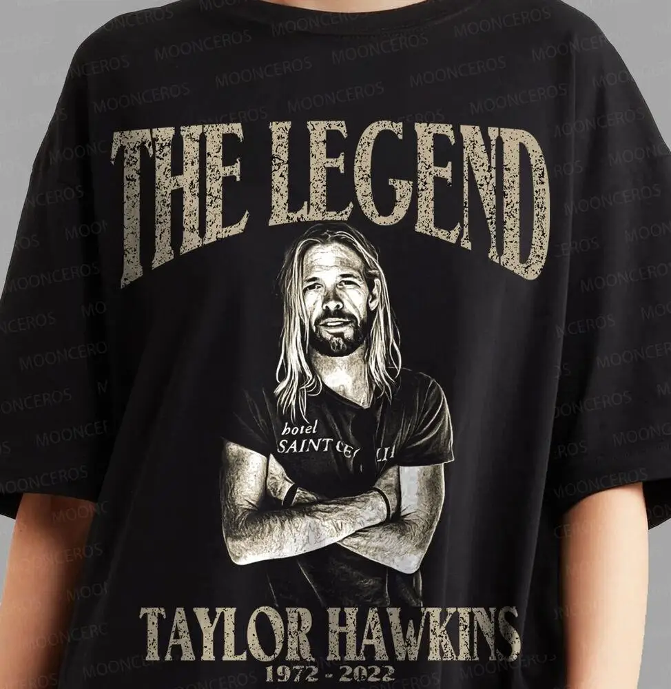 Vintage Taylor Hawkins 1972 2022 T-Shirt Unisex Reprint S-5XL Men Women