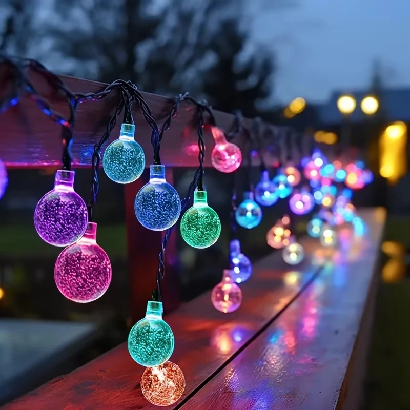 

10M Led Lighted Christmas Decoration Outside String Lights Fairy Waterproof Camping Illuminated Party Christmas Supplies