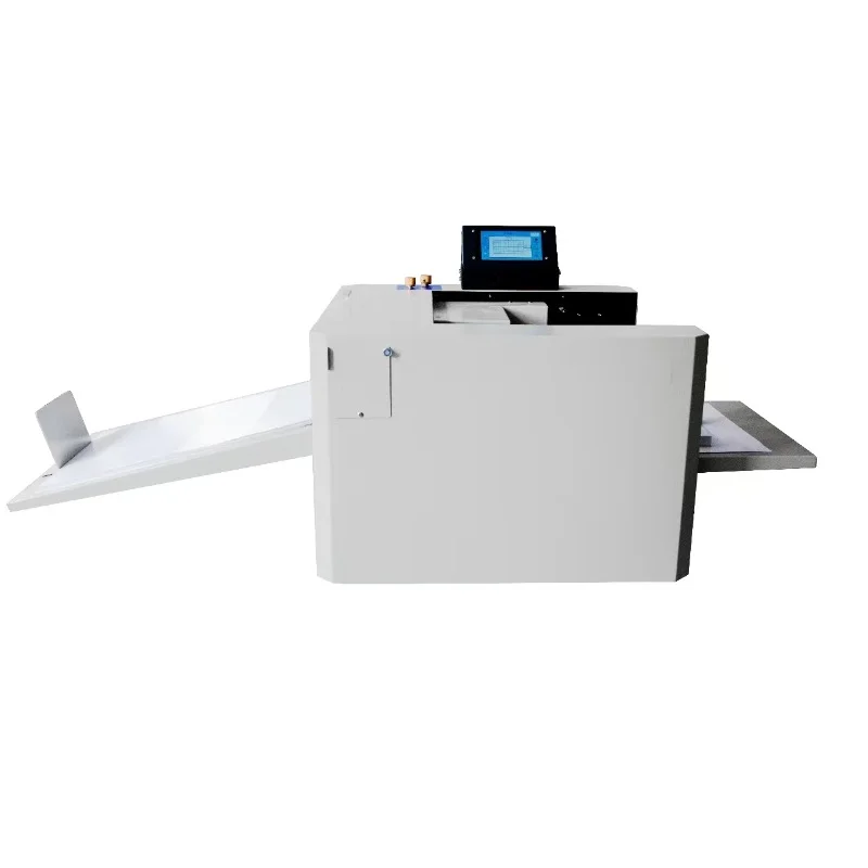 2026 SENWEI SM372Y Digital Fully Automatic Suction Feed Creasing Machine with Computer A3 Size Office Use Creasing Dotted Line P