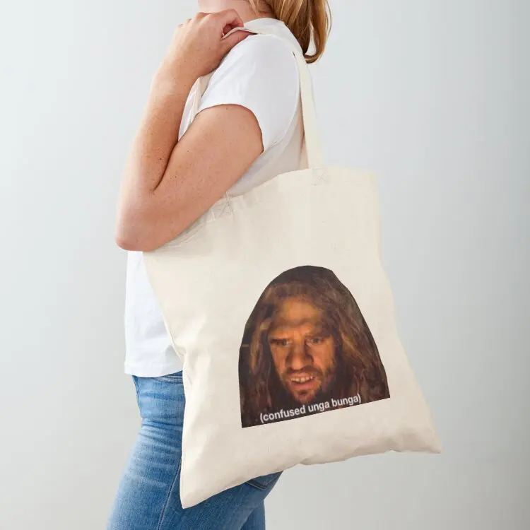 

(Confused Unga Bunga) Tote Bag eco bag folding bags for women shopping bags foldable Gift bag