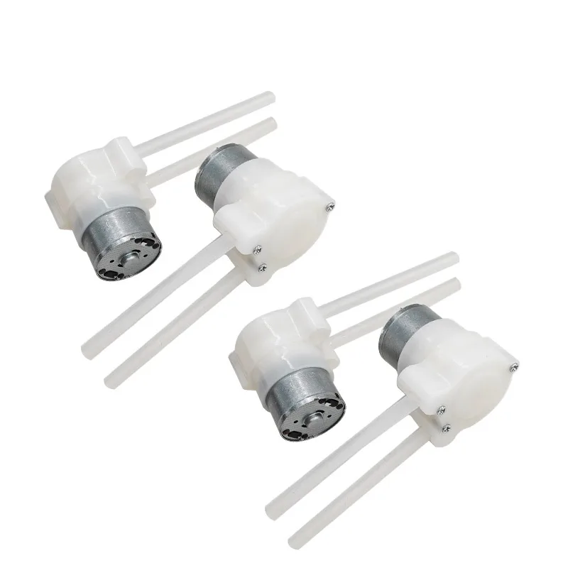 4PCS P310 3.7V 6V Mini Peristaltic Pump DC Micro Gel Pump Liquid Measurement Dosing Pump