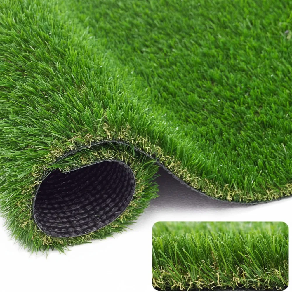 

4x6FT Realistic Artificial Turf Grass Rug, High-Density Indoor Outdoor Pet-Friendly Lawn Carpet