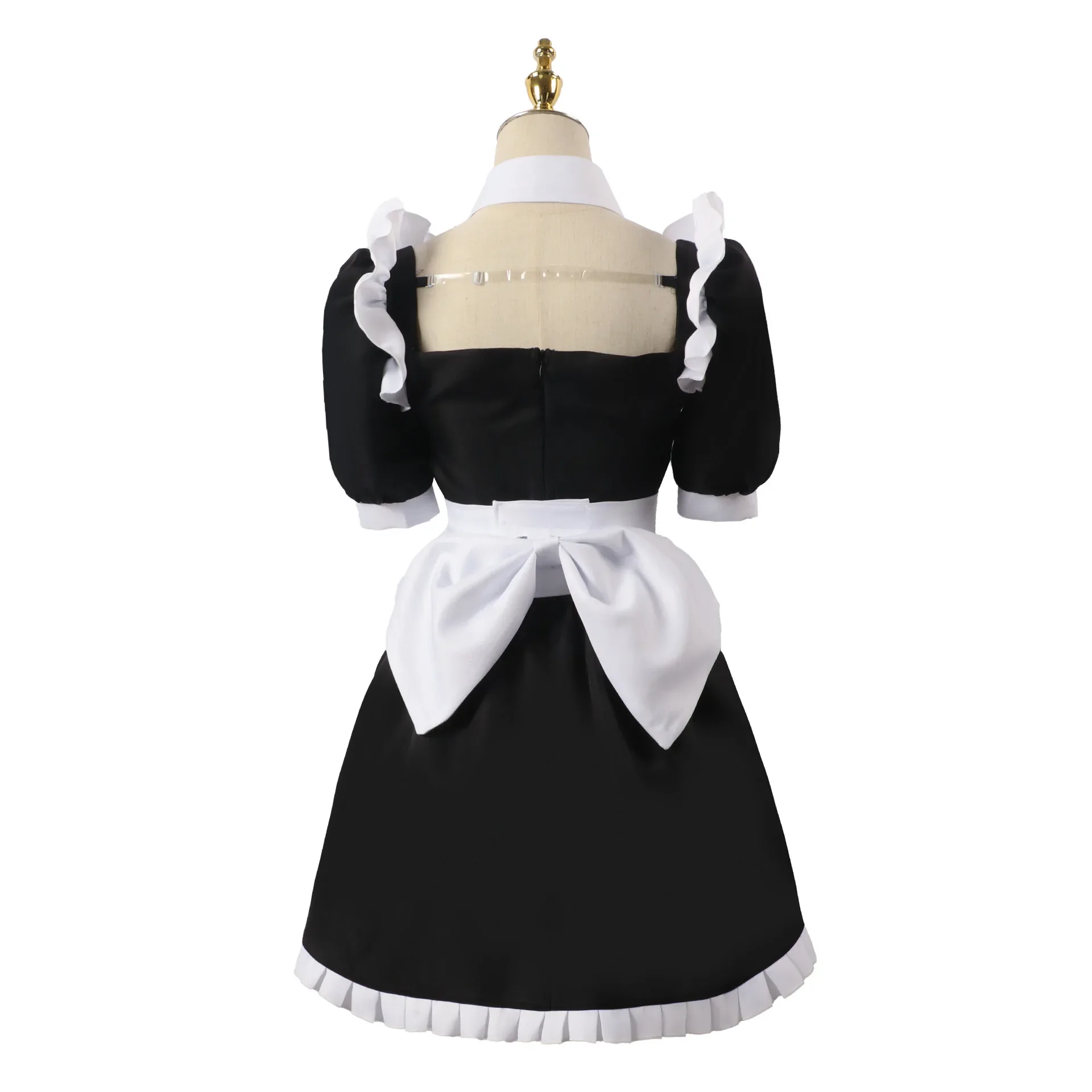 Gotou Hitori Cosplay Anime Bocchi The Rock Gotou Hitori Cosplay Costume Sexy Maid Uniform Dress Wig Women Halloween Costumes