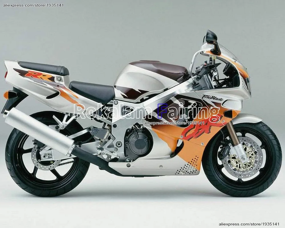 Kit de carrosserie de moto pour Honda 1994 1995 CBR900RR 94 95 CBR 893RR CBR 893 Kit de carénage de carrosserie de vélo de sport multicolore