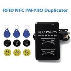 NFC PM Pro Token Copier RFID Clone Duplicator 125Khz ID Tag Reader 13.56Mhz 1K S50 Badge Writer IC Programmer