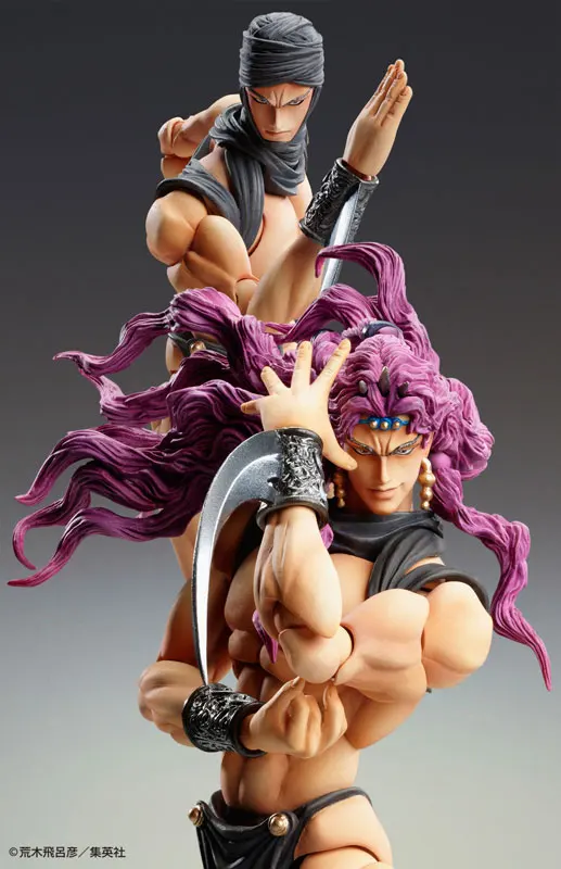 Original MEDICOS-E JoJo's Bizarre Adventure Kars Pillar Men Ver. PVC Action Figures Active Joints Super Statue Model