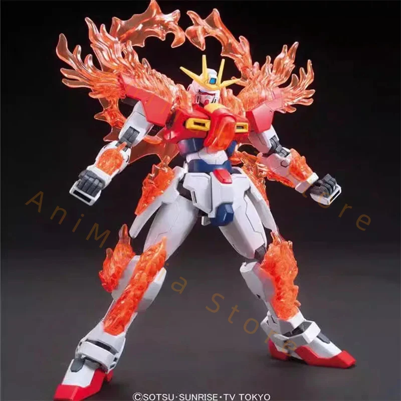 Bandai Original GUNDAM HG Serie TRY BURNING KAMIKI BURNING GUNDAM Anime Action Figure Montage Modell Spielzeug Sammeln Modell