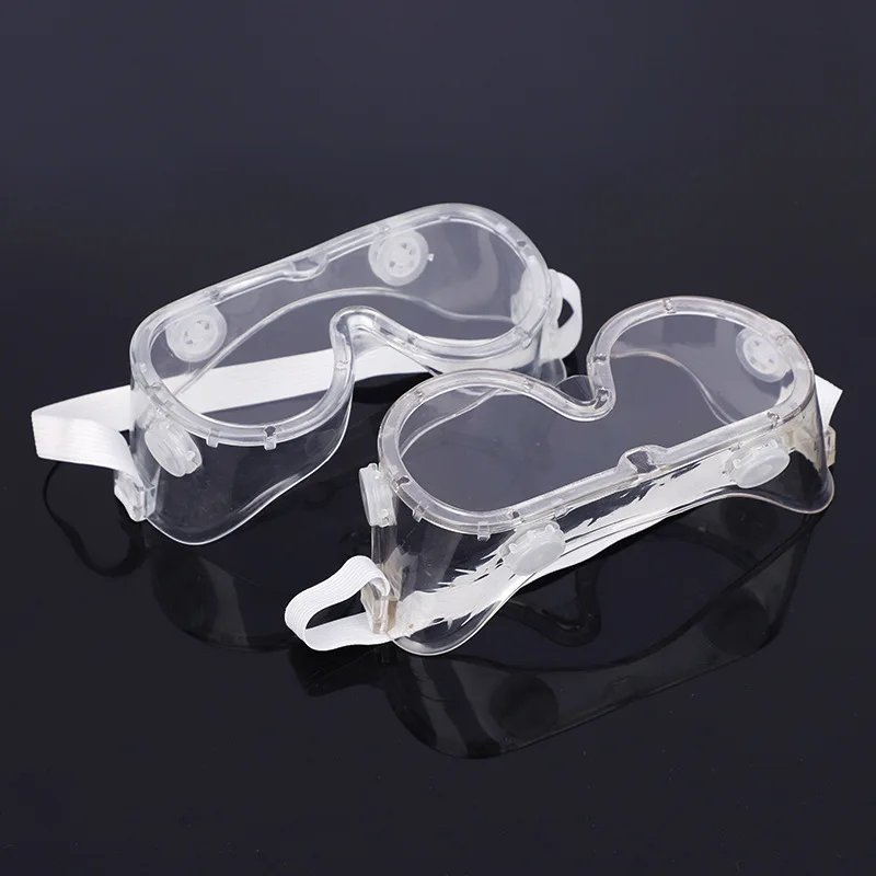 PC Four Bead Gale Mirror Transparent Soft Edge Labor Protection Eye Mask Sand and Dust Prevention Skiing Experiment