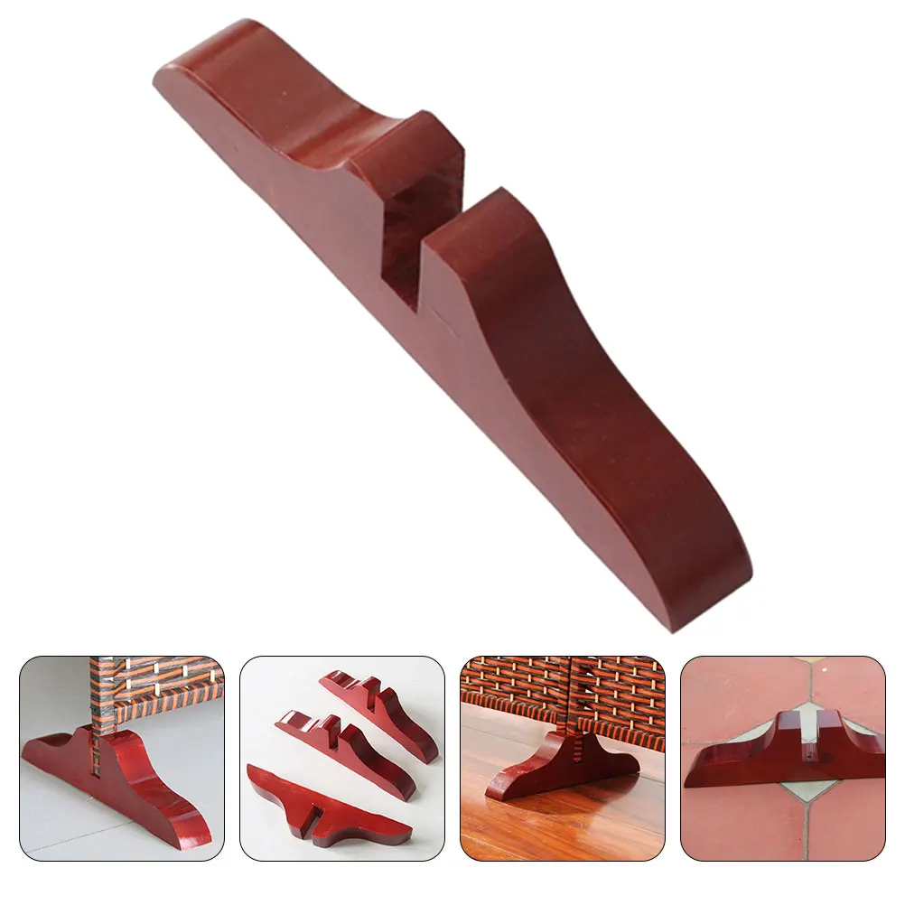 

Sturdy Wooden Room Divider Base Stand Thickened Fixing Bracket Screen Partition for Home Office Hotel Room Divider Stand
