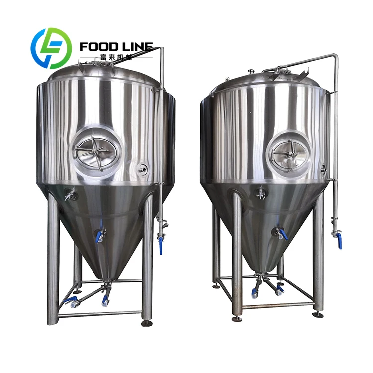 200l 300l 500l Plastic Beer Fermenter Kit Homebrew Stainless Steel Conical Beer Fermentation tank