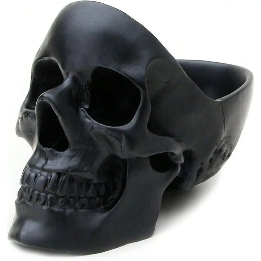 

Piece SkullShaped Desktop Ashtray, Gothic Jewelry Box And Key Holder, Small Desktop Storage Box For Accessories, Gothic Home De