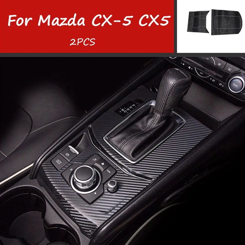 

for Mazda CX-5 CX5 KF 2021 2020 2019 2018 2017 Accessories Gear Shift Frame Panel Protection Membrane Center Pillar Film Cover