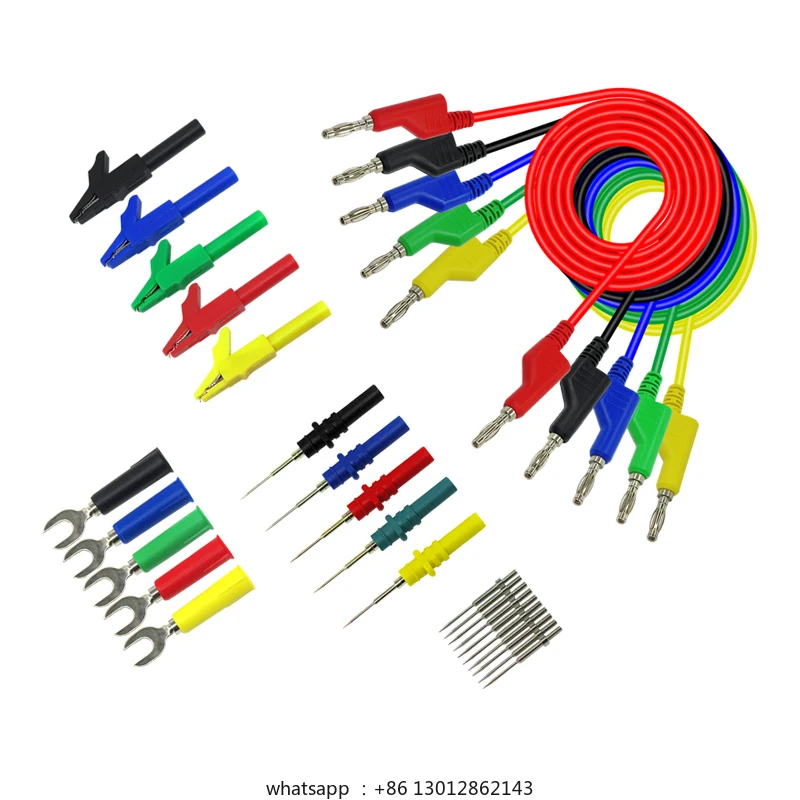 

Комплект тестовых кабелей с разъемом типа «банан» 4 мм