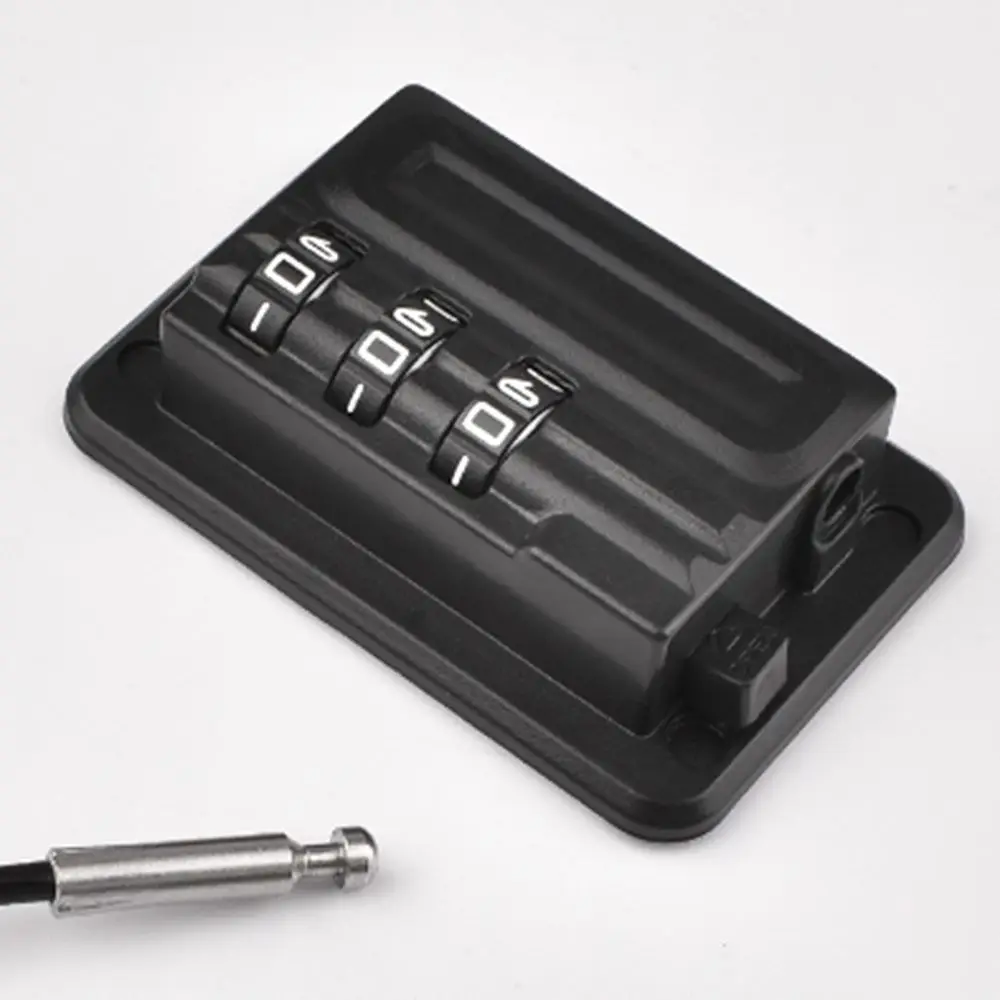 Portable Anti-pinch Hand Safety Lock No Drilling Protection Refrigerator Door Coded Lock Adjustable Cabinet Lock for Home