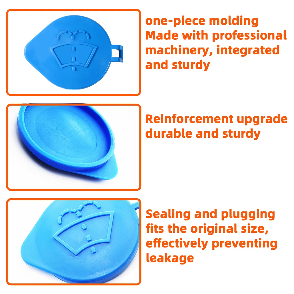 YONGRUN Car Windshield Washer Fluid Cover OE1708196 Is Suitable For Ford Focus Mk3 (2011 Onwards) Water Tank Cover 1/2/5/10pcs