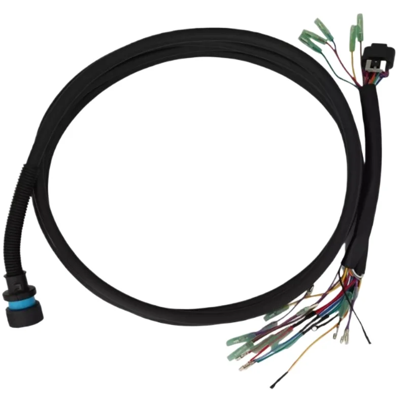 For   outboards, cable main harness 14 pins for  16.4 ft
