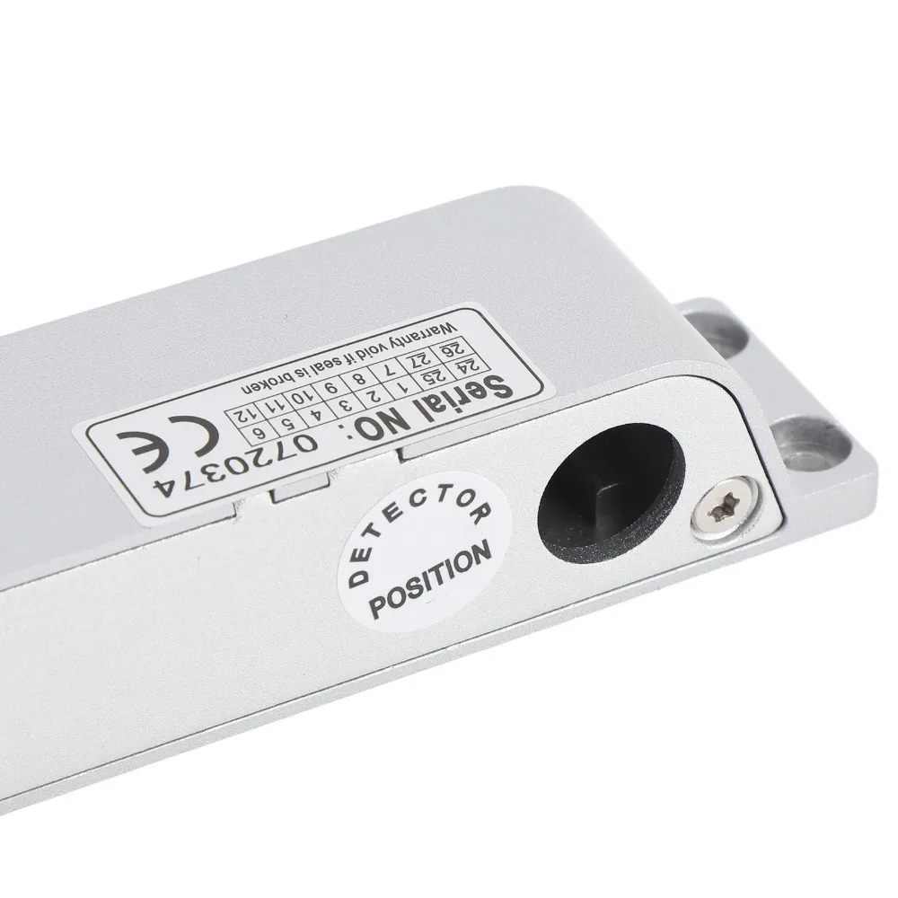Easy Install High Security Electric Drop Bolt Lock Durable Secure Electronic Bolt Door Lock NC Mode Electric Lock Fire Doors