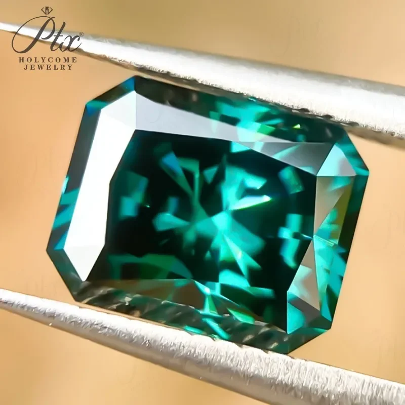 100% Moissanit-Diamant, Radiant-Schliff, 0,3-10 Karat, DIY-Ring, Halskette, Ohrringe, Hauptmaterialien, Großhandel, Perlen in Primärfarben – Detail 29
