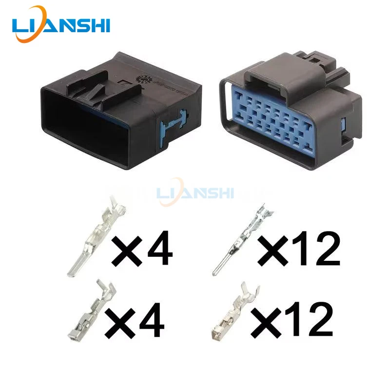 15336224 15336219 16 Pin Waterproof Connector Kit For Ford Chevrolet GMC Seat Heating Ventilation And Interior Wiring Harness