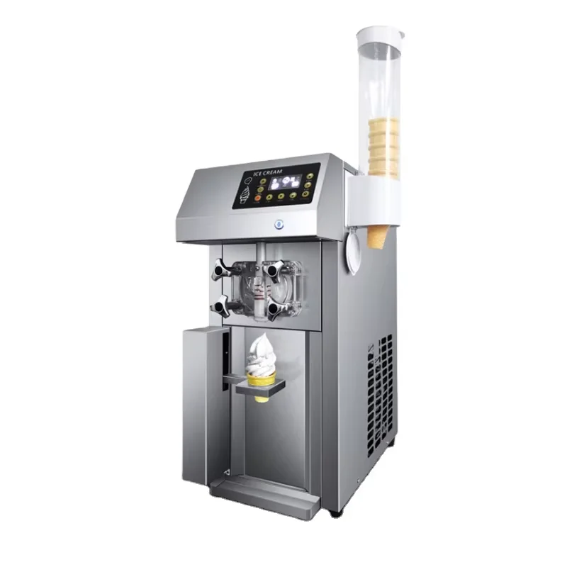 High Quality Large Output One-Button Making Ice Cream Machine with Multiple Shapes Automated Ice Cream Machine