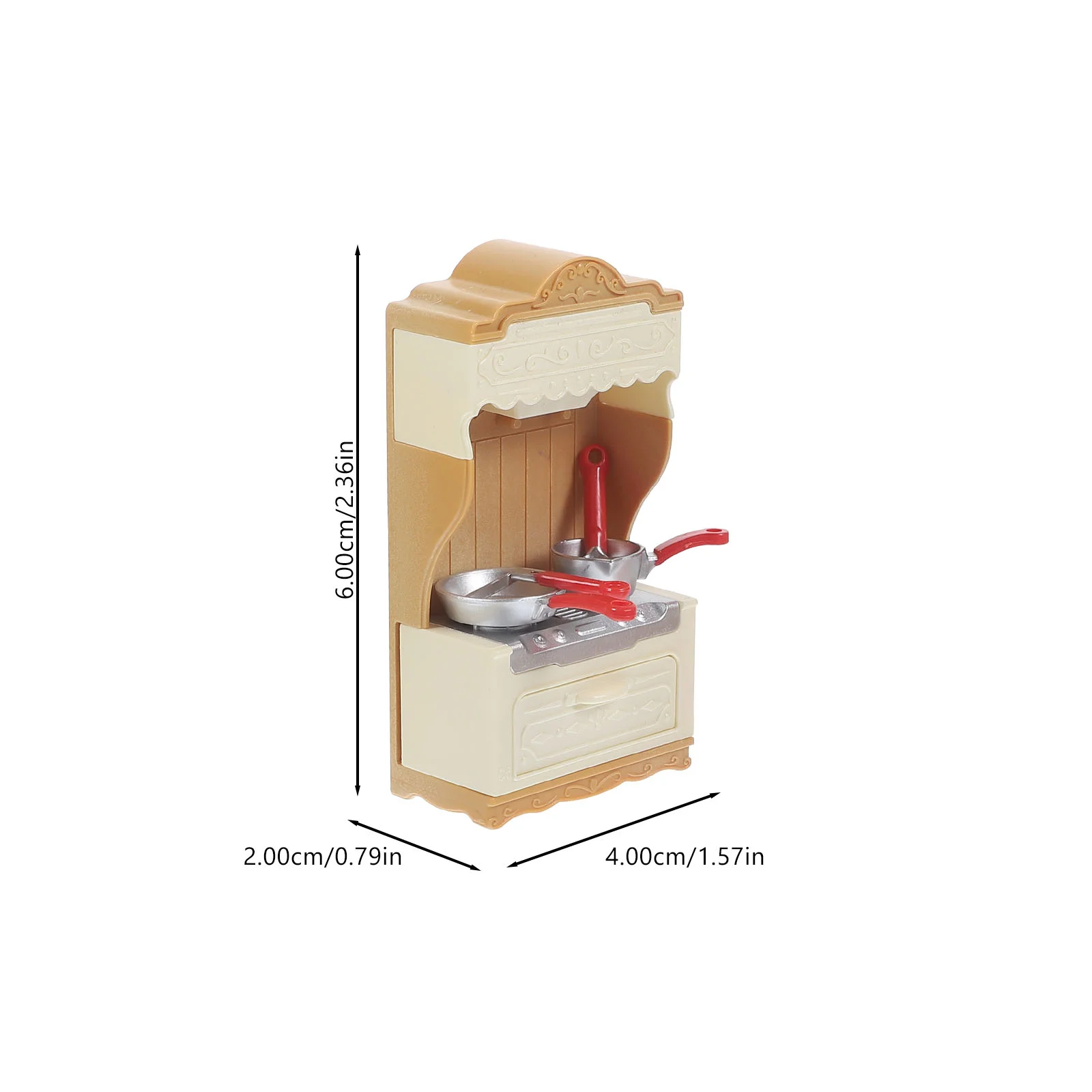 인형의 집 주방 캐비닛 장난감, 소형 스토브 난로 도구, 작은 집 가스 모델, 플라스틱 장식 아기