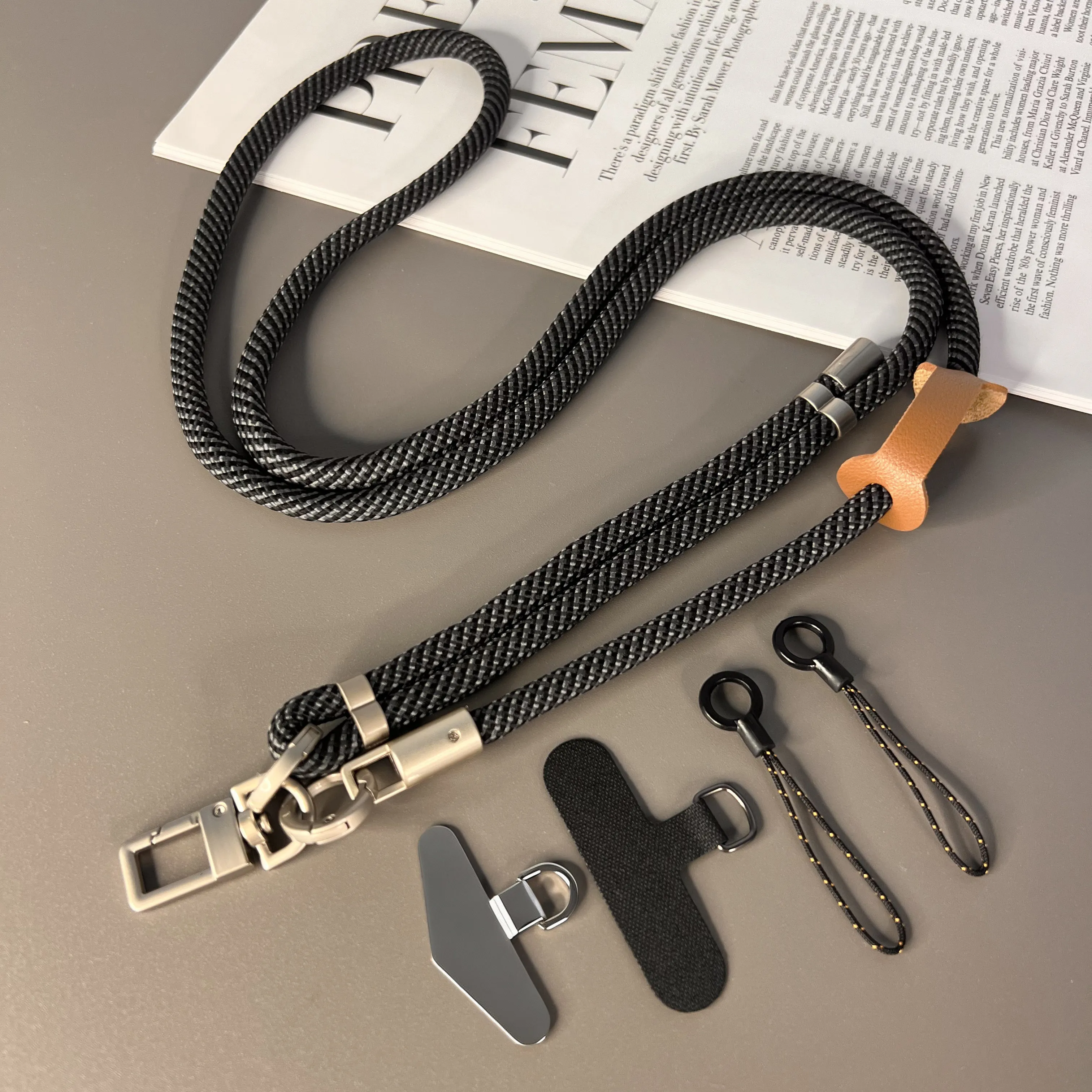 Adjustable High-End Crossbody Phone Lanyard