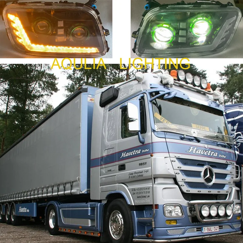 Test i rekomendacja: 1 para świateł LED do samochodu ciężarowego Benz Actros MP3 – model 943315401