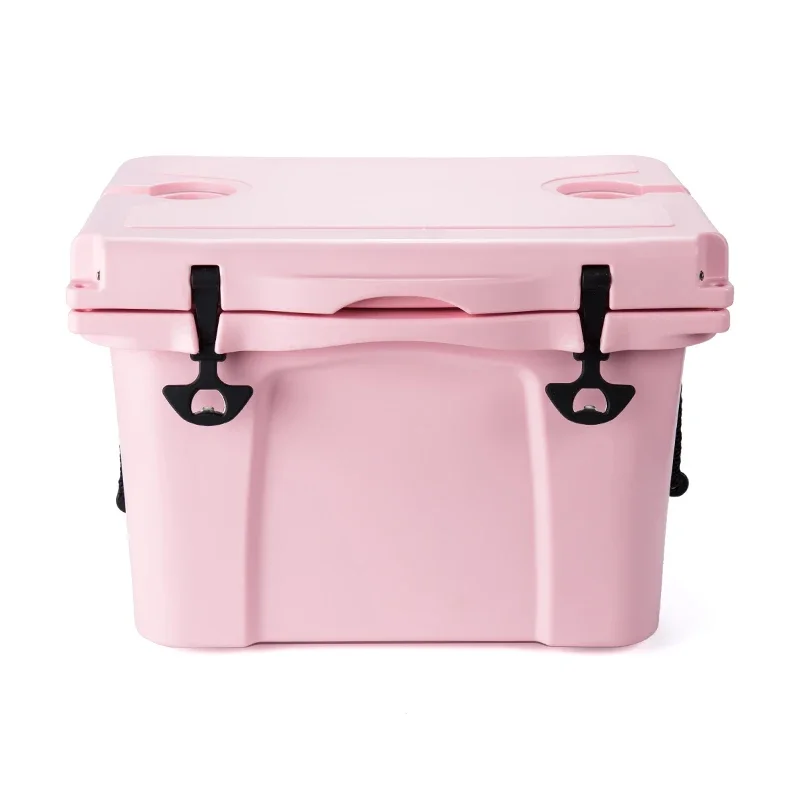 Everich Wholesale 20QT/25QT/35QT/50QT/75QT/110QT Insulated Ice Chest Rotomolded Cooler Box For Fishing ,Picnic Cooler