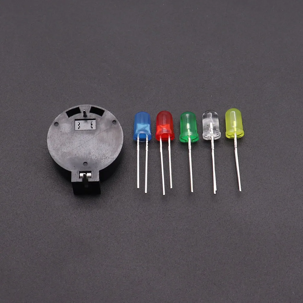 Power LED Kit Capacitor Battery Holder Kit For GameCube NGC For SEGA Battery Upgrade DC Controller Ports