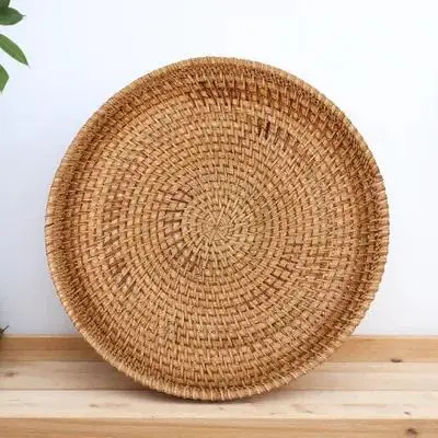 

Sturdy Desktop Serving Multi-Function Thickened Wear-Resistant Coffee Tray Household Fruit Plate Stackable Dessert Tray For