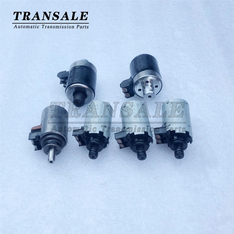 722.6 6Pcs 5 Speed Automatic Transmission Solenoid 1402770035 1402770098 Auto Parts For Mercedes Benz S320 S350 S420 1994-05