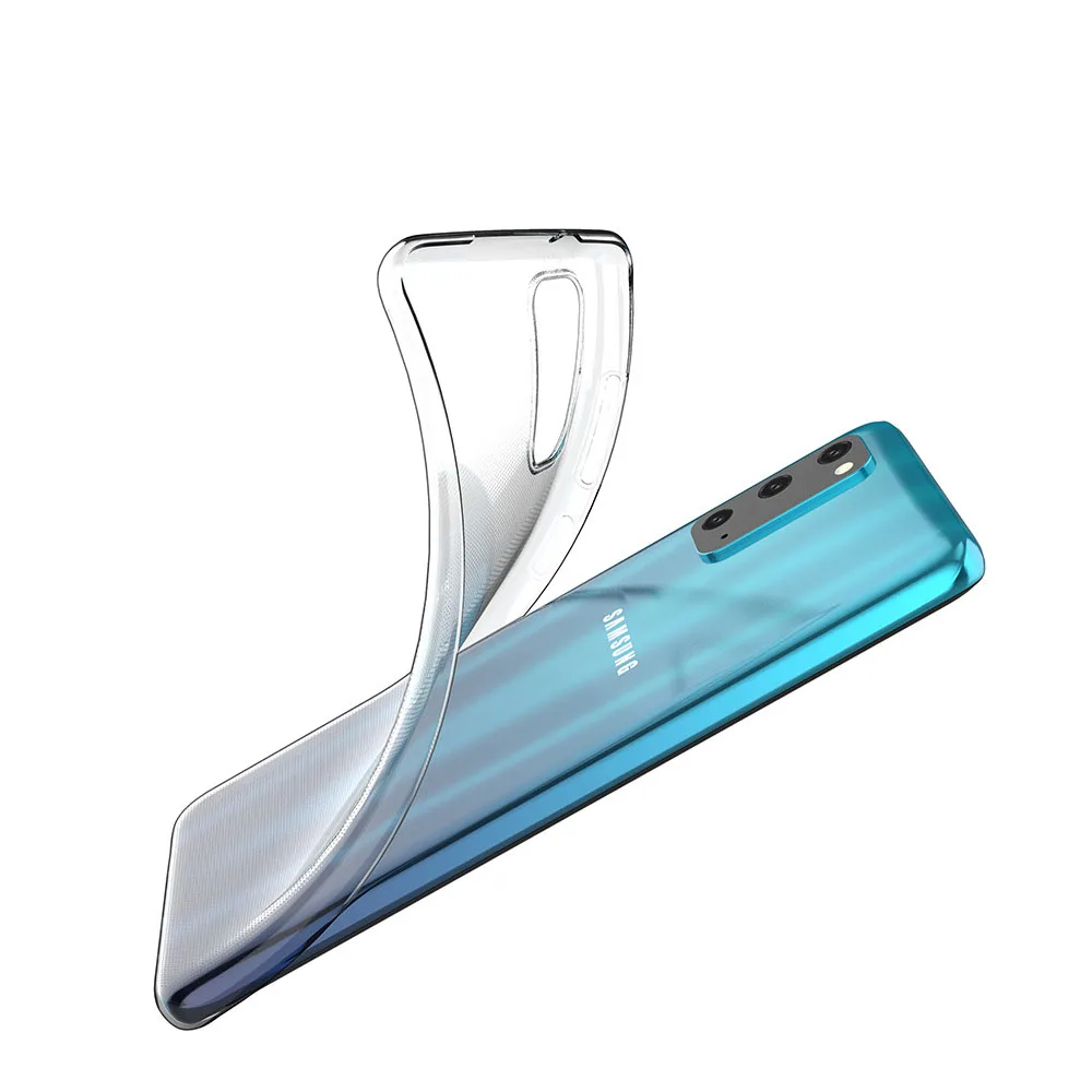 Transparent Soft TPU Case For Samsung Galaxy S20 Plus A31 A41 A51 A10 A20 A30 A40 A50 A70 S7 S8 S9 S10 Note 20 Ultra Clear Case