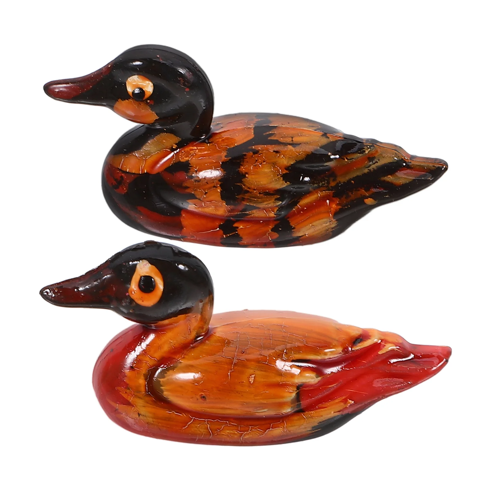 Feng Shui Decoration Resin Crafts Wedding Mandarin Duck Sculpture Animal Desktop Adornment Household Artware