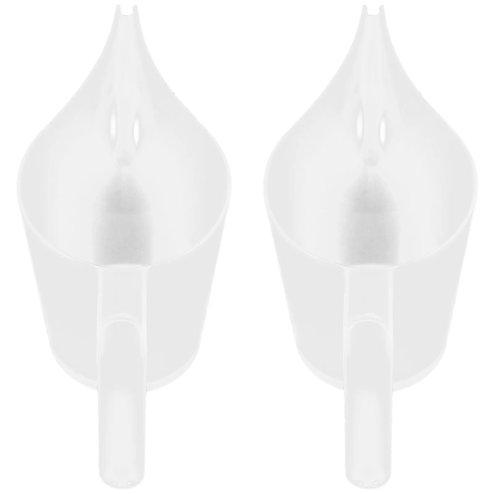 2 Piezas Jarra Medidora de Color Caramelo con Escala, Boquilla Larga y Asa Portátil para Líquidos, Salsas, Masas y Glaseados de Cocina