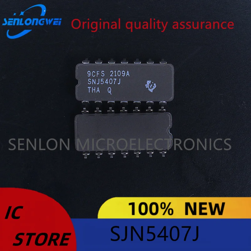 New original SNJ5407 SNJ5407J CDIP14-pin straight plug Integrated Circuit Ceramic Buffer Chip