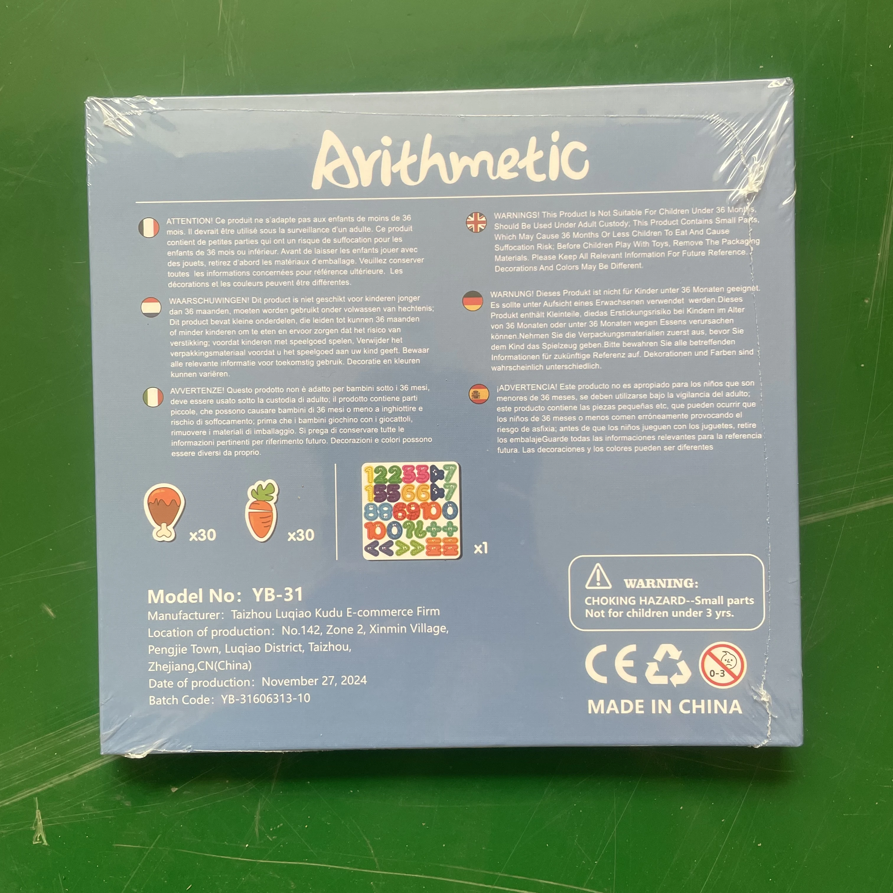 موضوع الديناصور للأطفال الرياضيات البلاط عدد التحلل الحساب 1-20 إضافة وطرح ألعاب التعليم المبكر