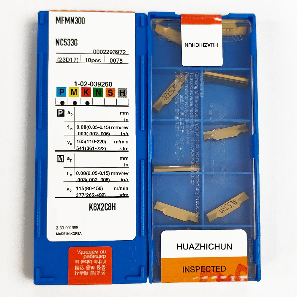 HUAZHICHUN MFMN300 NC5330 Carbide Inserts