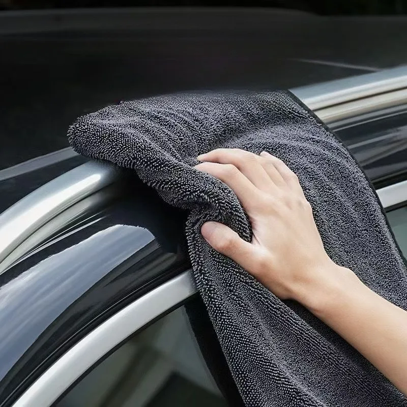 TILONDEX Ultra-Soft Microfiber Cleaning Cloth Suitable for Car Washing, Polishing & Detailing - Lint-Free High Absorbency Towel,
