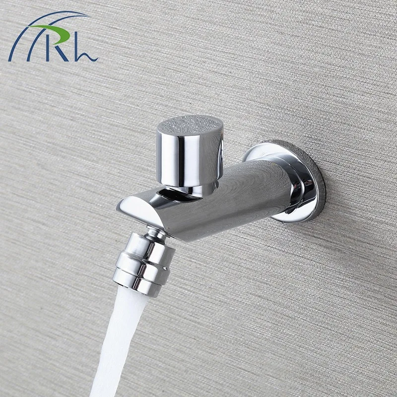 360 Rotating Bathroom Mixer Faucet Basin Faucet Multifunctional Brass Bathroom Sink Wash Faucet Single Cold Single Handle Faucet