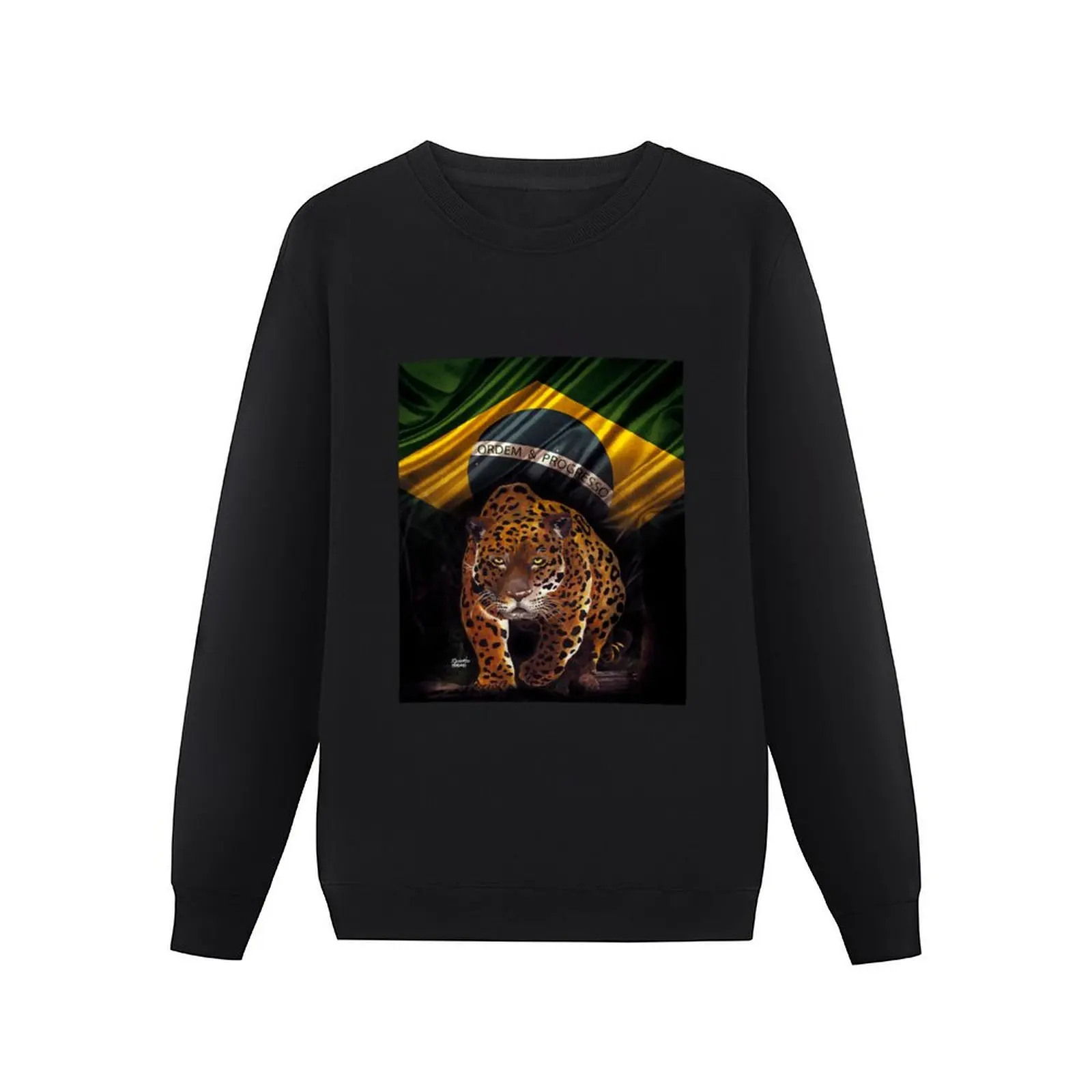 Brazilian Jaguar - On?a Pintada Pullover Hoodie korean autumn clothes autumn new products sweatshirt for men