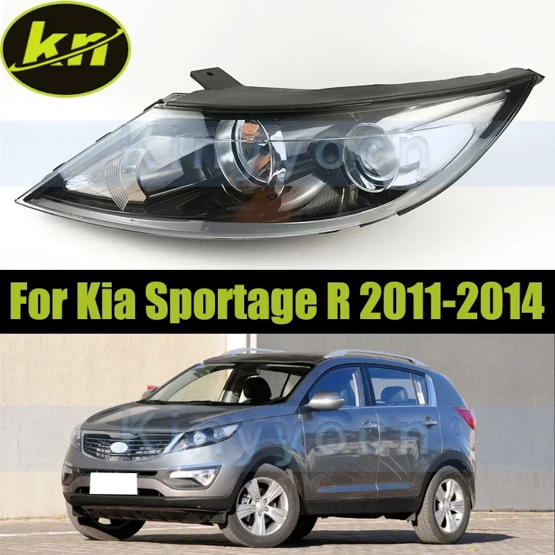 

Car Front Bumper Headlight Headlamp For Kia Sportage R 2011-2014 Head Light Head Lamp