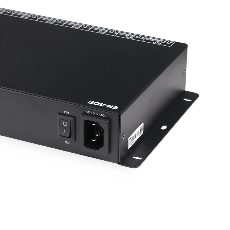 EN-408 8 ports output PC online control programmable addressable pixel light controller, Cascade Control support, music control