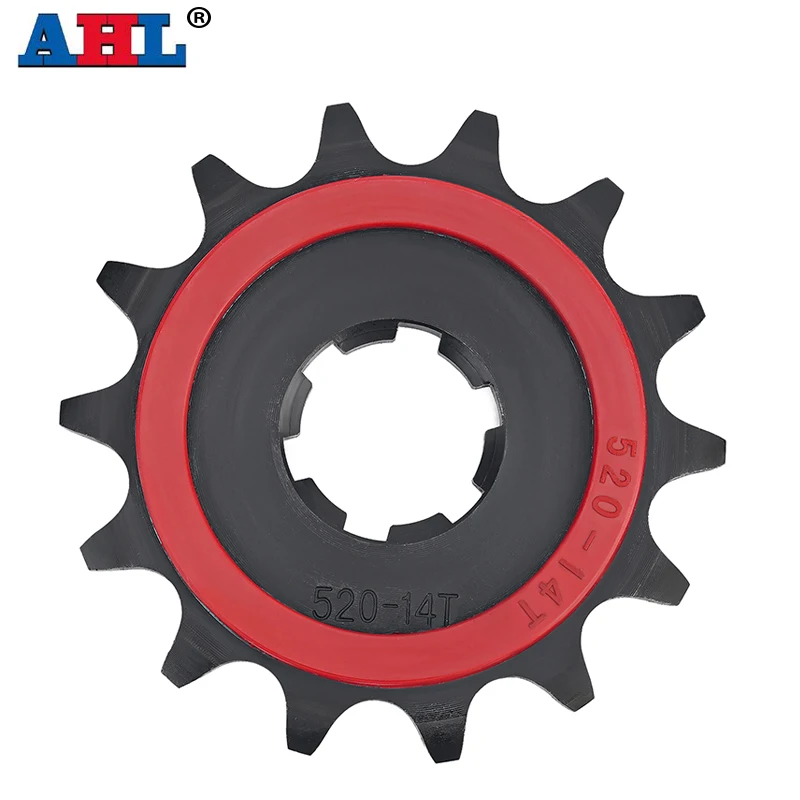 Motorcycle 520 14T Front Sprocket For YAMAHA YFM125 YFM350 Raptor DT250 WR250 YZ250 YZ350 Banshee YZ490 YFZ350 TY250R TY250S