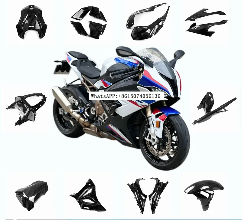 Applicable to S1000RR M1000RR 19-23 modified carbon fiber accessory housing for the entire vehicle