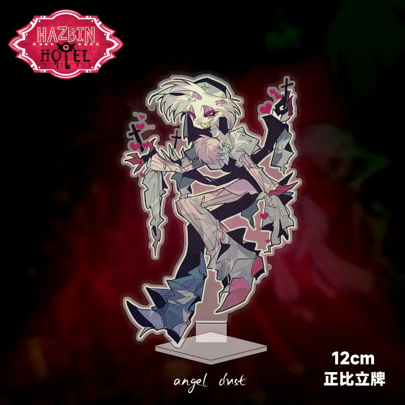 Helluva Boss Alastor Stand Sign Anime Cartoon Exquisite Collect Figure Student Desktop Fashion Kawaii Decorate Ornaments Model