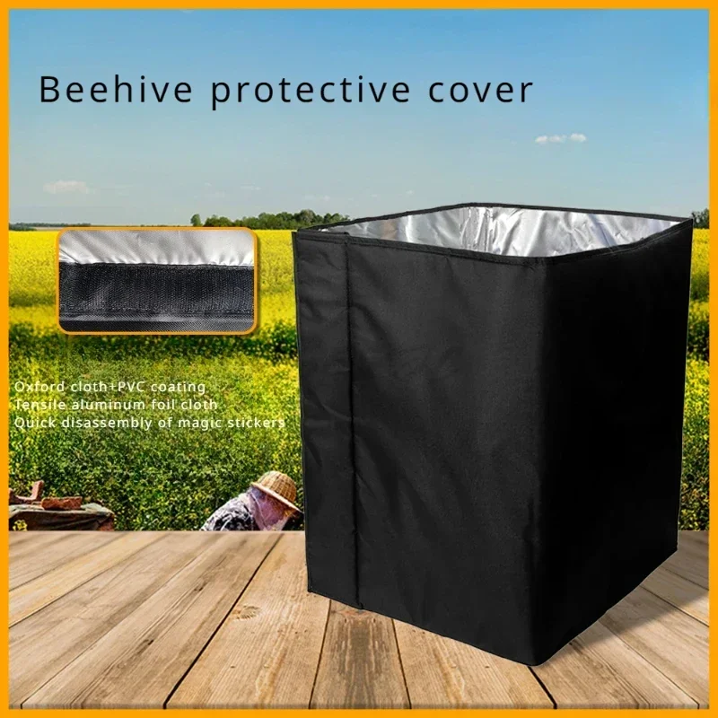 Household Oxford Cloth+PVC Coating Waterproof and Moisture-proof Bee Hive Double-layer Insulation Cover